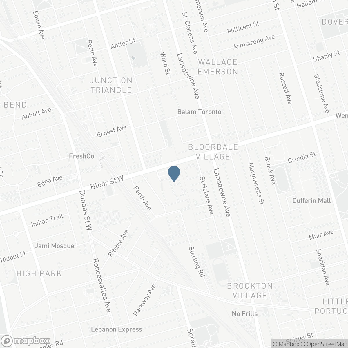 604 - 1369 BLOOR STREET W, Toronto, Ontario M6P 4J4